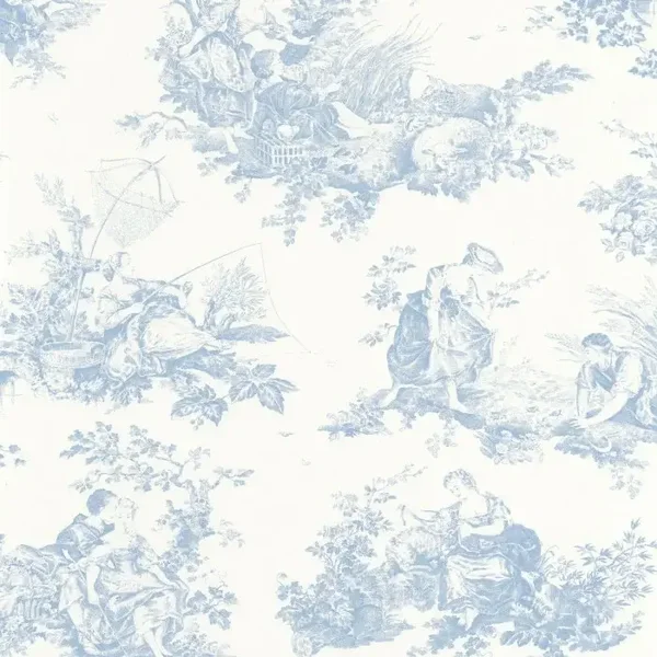 Casadeco Les Belles Toiles de Jouy 2 Scene d'Été BTJD87916217
