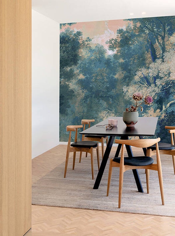 Masureel Walldesigns lV Wood Blue