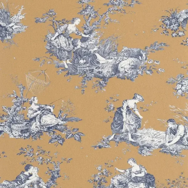 Casadeco Les Belles Toiles de Jouy 2 Scene d'Été BTJD87912606