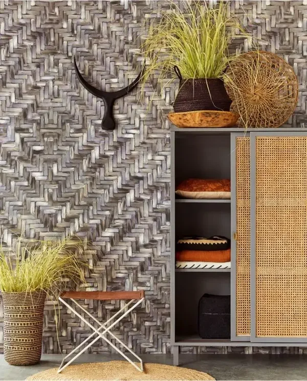 Eijffinger Terra 391562 Weave Ebony