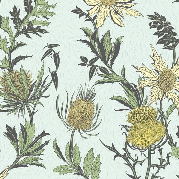Cole & Son Botanical Botanica Thistle 115/14042