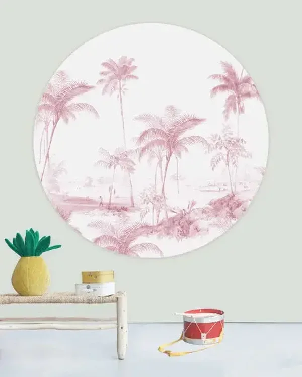 Creative Lab Book ll - Collection '21/'22 Exotic Palms Pink (Cirkel)