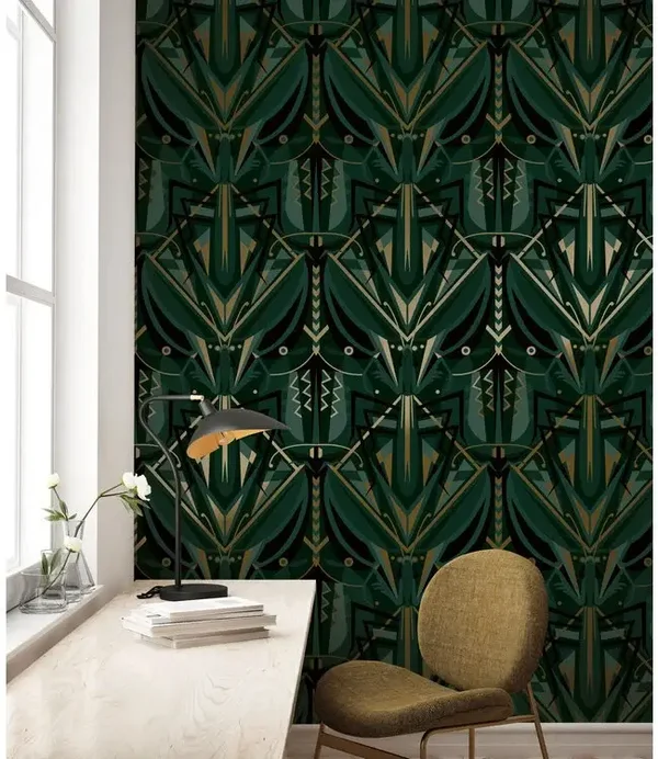 KEK Gold Metallic Art Déco Animeaux MW-005