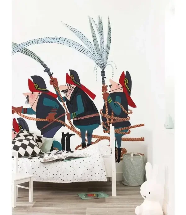 KEK Kids 2021 Behangpaneel Fire Brigade WS-034