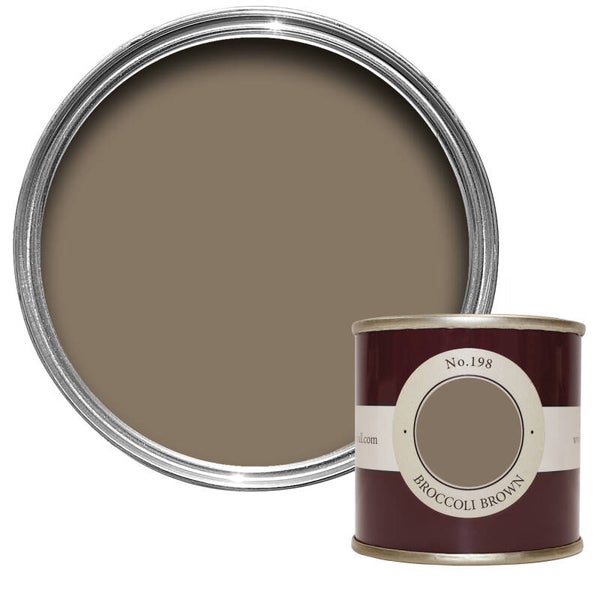Farrow & Ball Broccoli Brown 198 Flat Eggshell