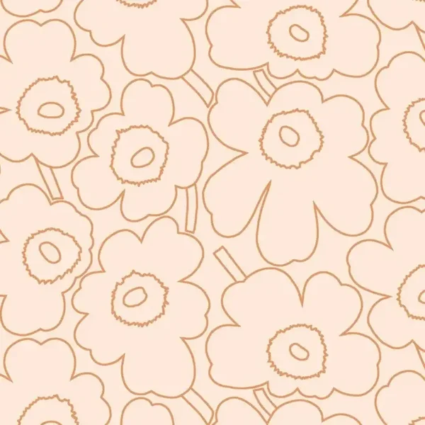 HookedonWalls Marimekko 07 Piirto Unikko Metallic 25915