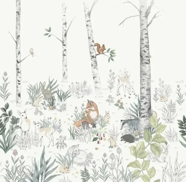 Borastapeter Newbie 2 Magic Forest 7481