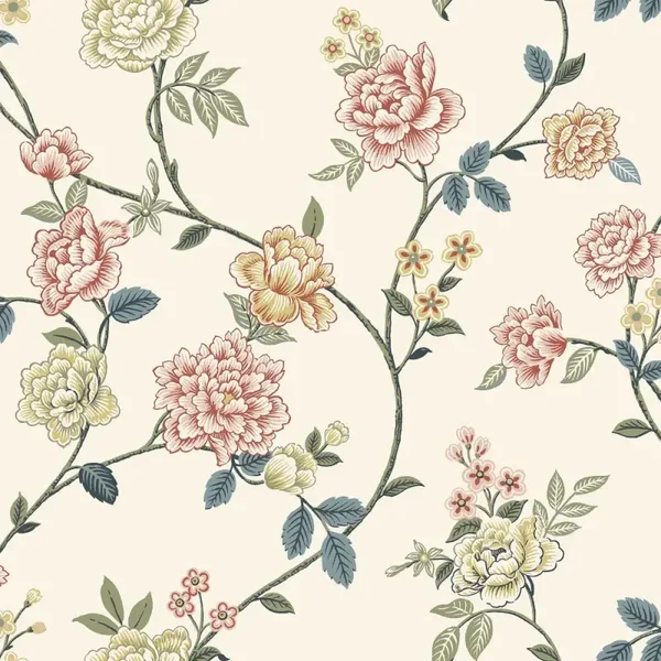 Borastapeter Flowers Peony Garden 9174