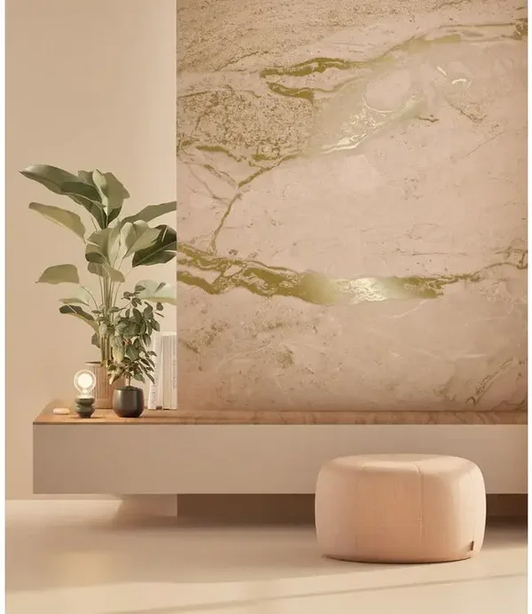 KEK Frans Uyterlinde Marble High Gloss Gold Nude