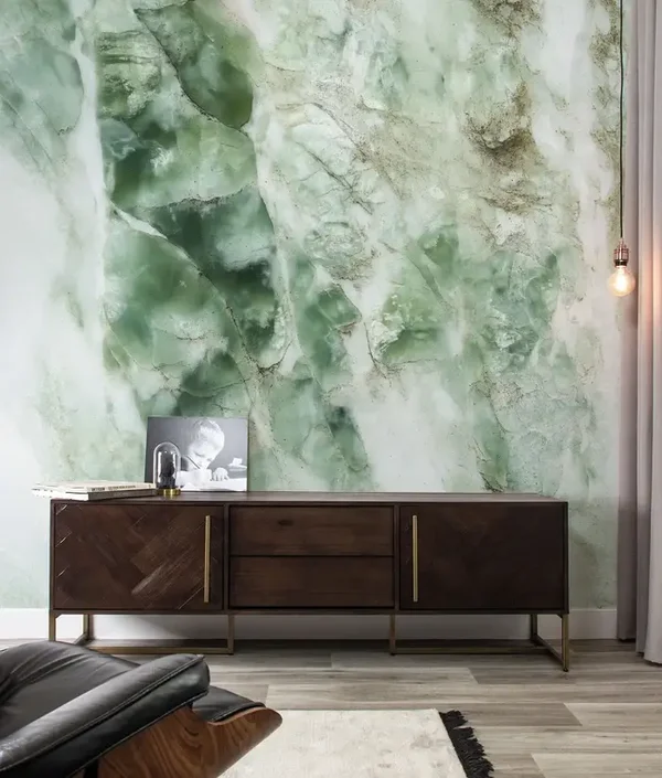 KEK Premium Wallpaper Marble Green