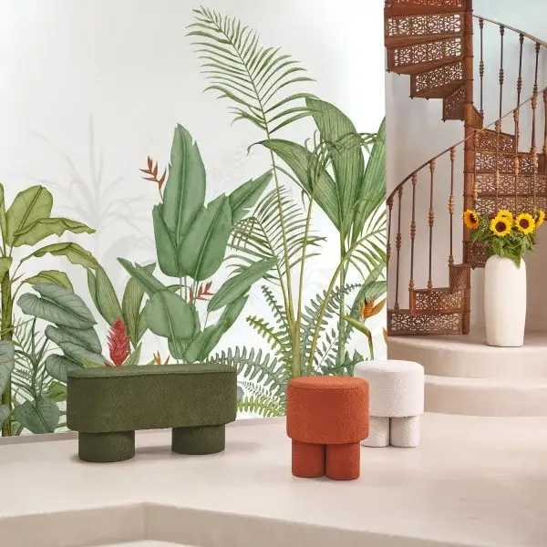 Casadeco Wonderwalls 3 Eden Tropical (vinyl)