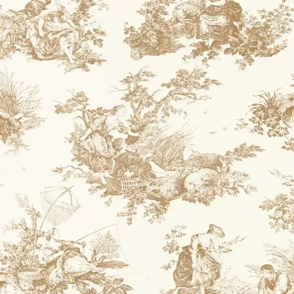 Casadeco Les Belles Toiles de Jouy 2 Scene d'Été BTJD87911318