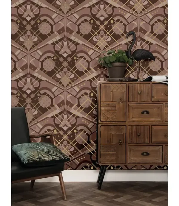 KEK Gold Metallic Art Déco Animeaux MW-009