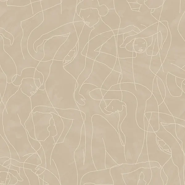 HookedonWalls Silhouette Model Lines 34844
