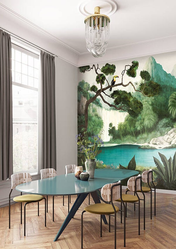 Masureel Walldesigns lV Toucan Azur