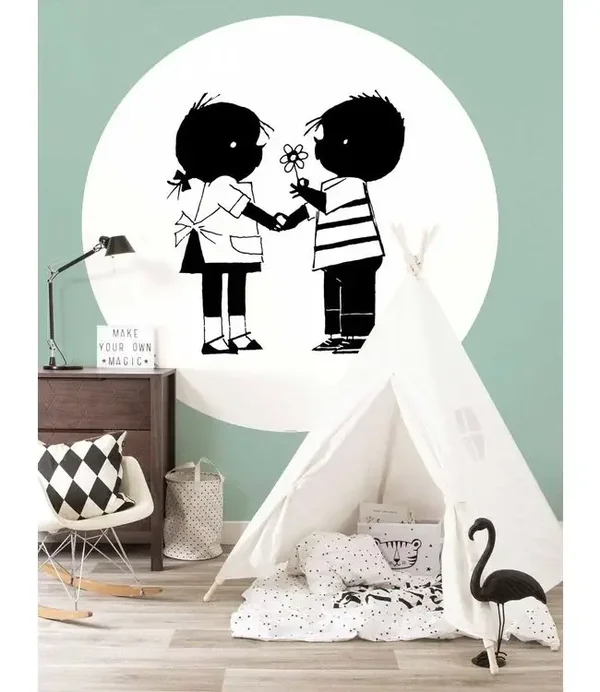 KEK Kids 2021 Behangcirkel Jip & Janneke Flower