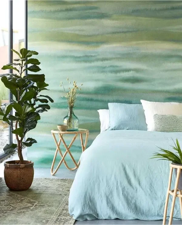 Eijffinger Waterfront Waterwall Green 300907