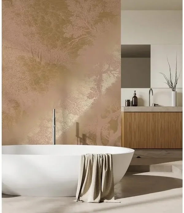 KEK Gold Silver Copper Engraved Landscapes