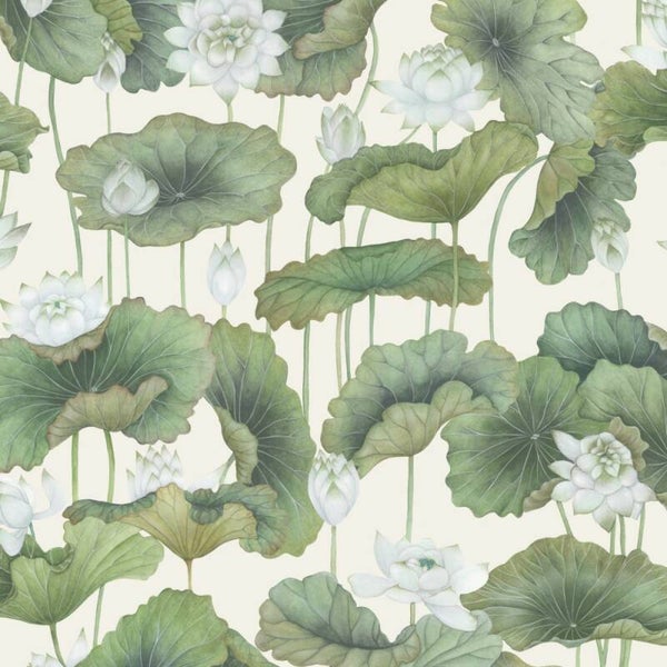 Cole & Son Shinrin Yoku Lily Lotus 126/9034