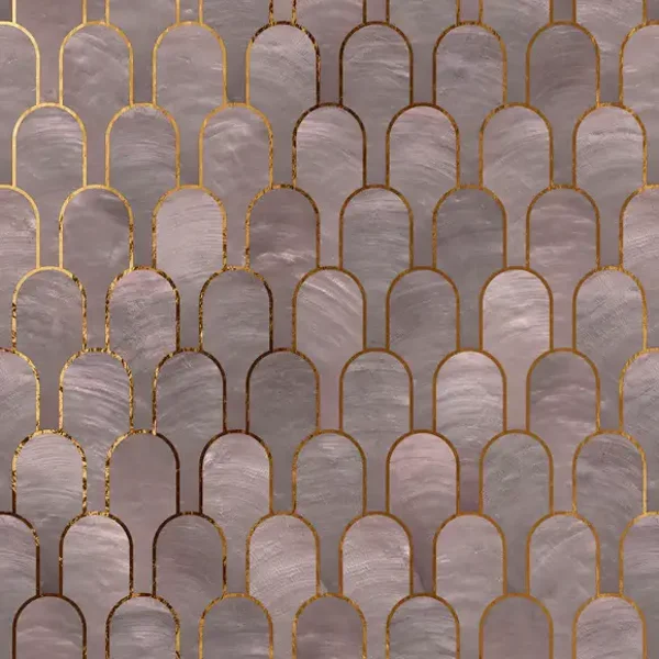 NLXL Bethan Gray Amethyst Nizwa Gold Foil BGR-12