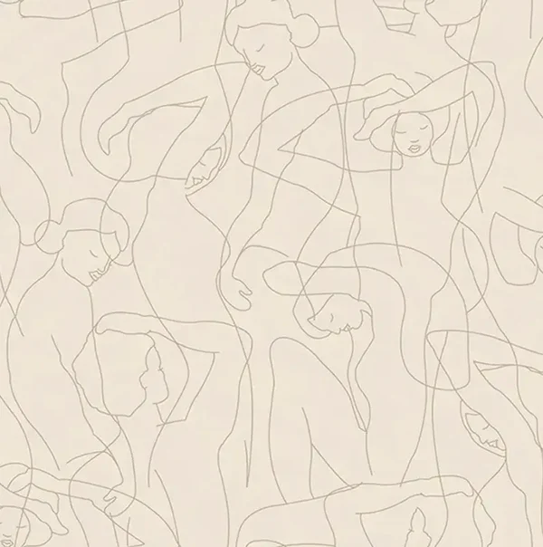 HookedonWalls Silhouette Model Lines 34843