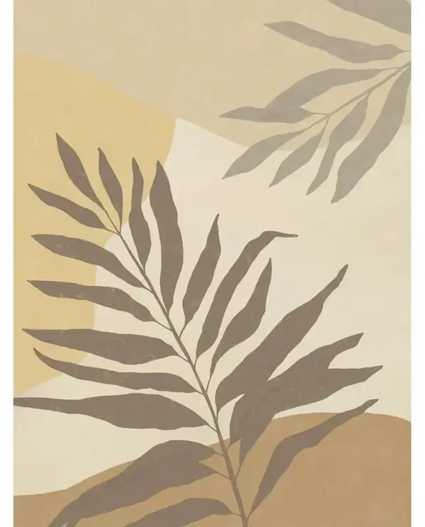 Eijffinger TWIST Silhouette Leaves Oatmeal 318073