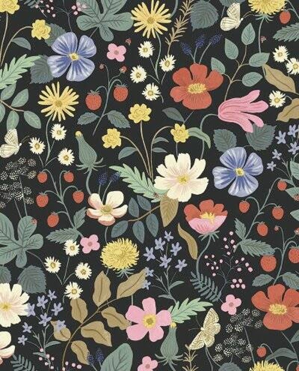 Eijffinger Rifle Paper Co. Strawberry Fields RP7355