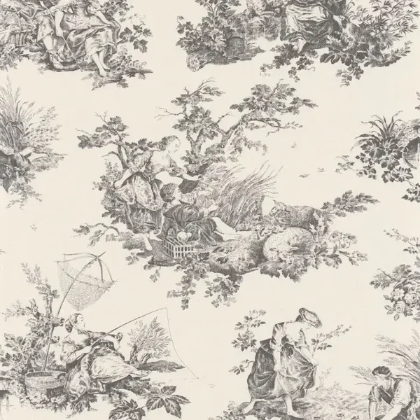 Casadeco Les Belles Toiles de Jouy 2 Scene d'Été BTJD87919612