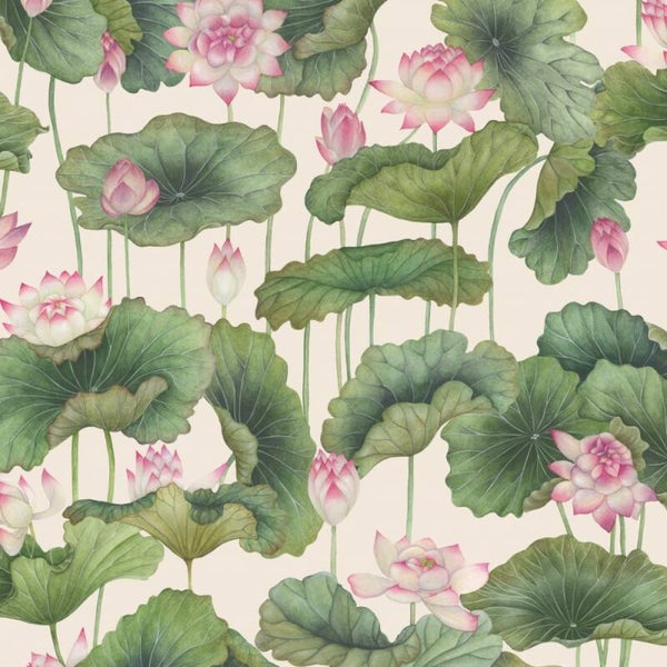 Cole & Son Shinrin Yoku Lily Lotus 126/9031