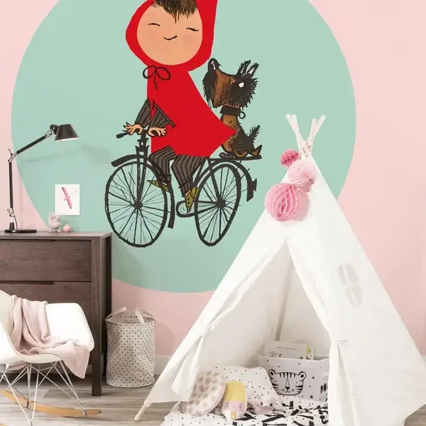 KEK Fiep Westendorp Behangcirkel Riding my Bike CK-027