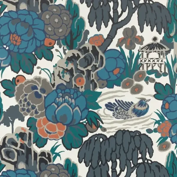 HookedonWalls Young Traditionals Mandarin Garden 27807