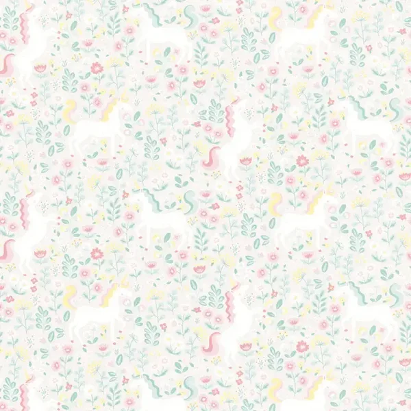 Eijffinger Mini Me Unicorns Pastel 399111