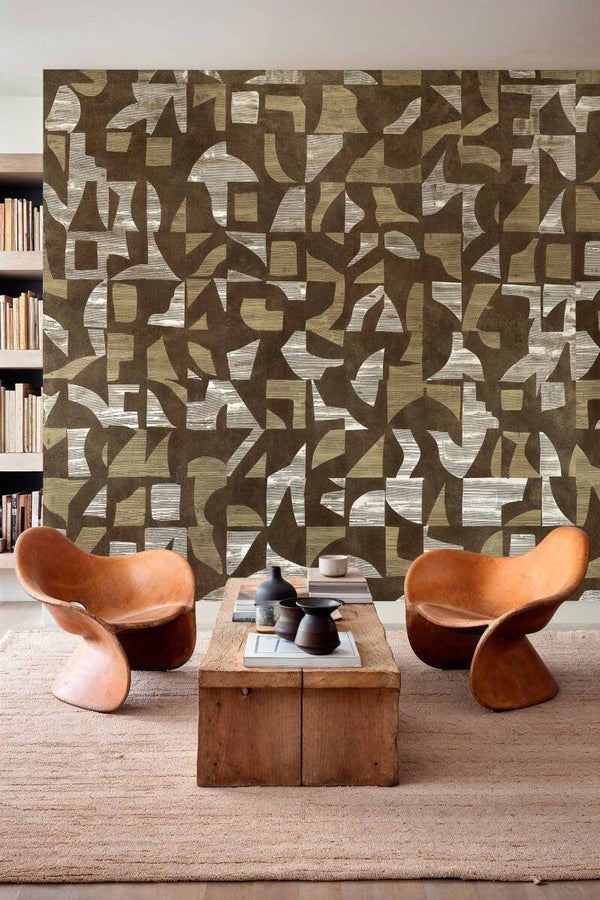 Coordonné Random Metallics ll Woodblock B00807G
