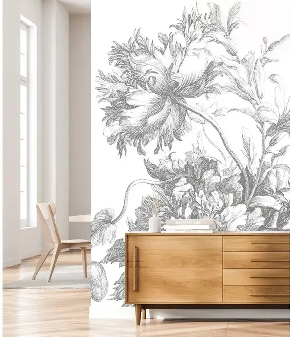 KEK Book V Engraved Flowers