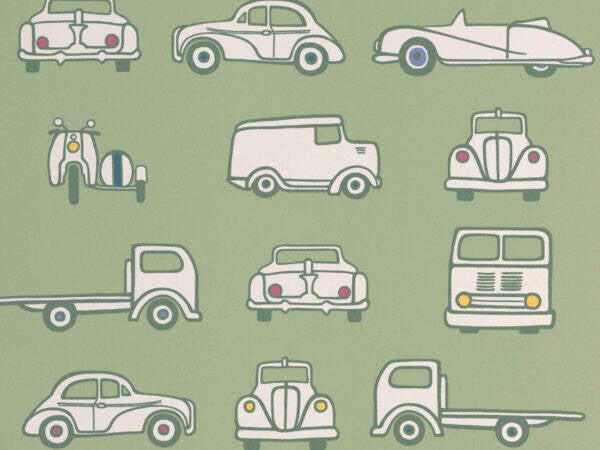 Little Greene Storybook Papers Road Trip 0231RTPEAGR