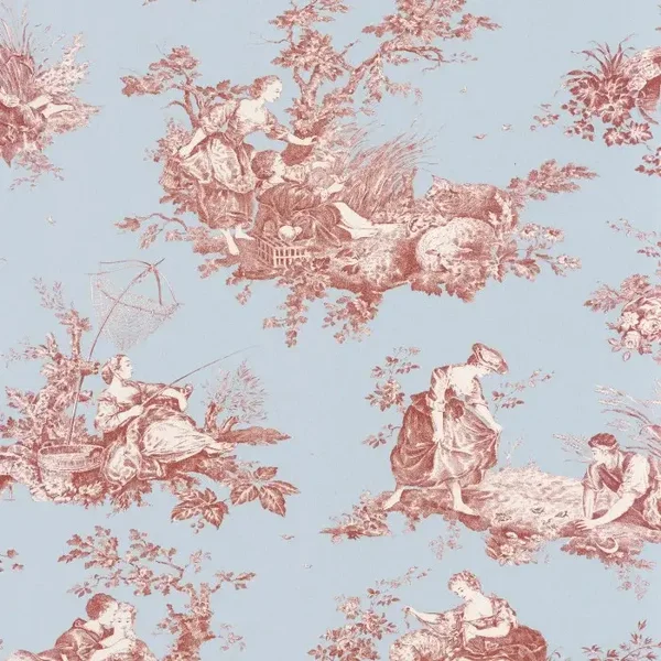 Casadeco Les Belles Toiles de Jouy 2 Scene d'Été BTJD87916808