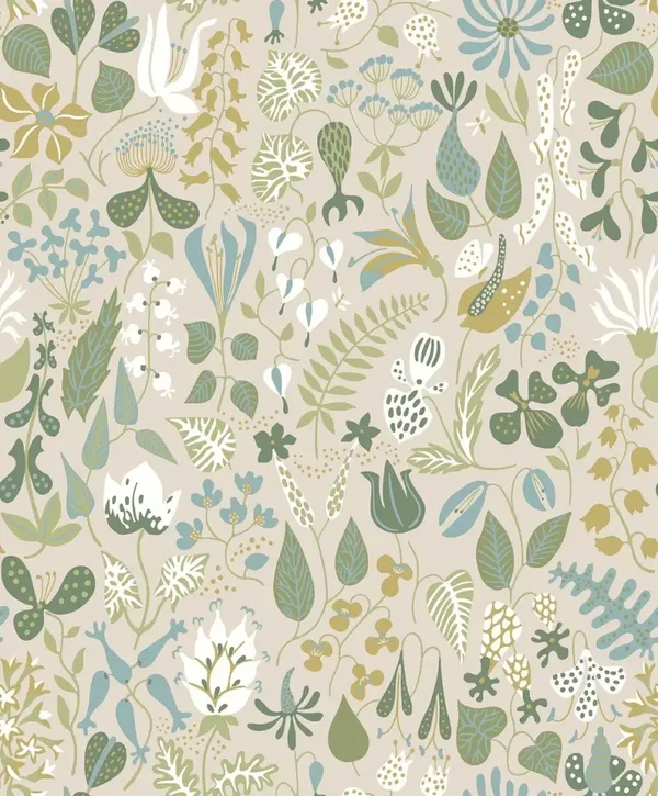 Borastapeter Scandinavian Designers Herbarium 1371