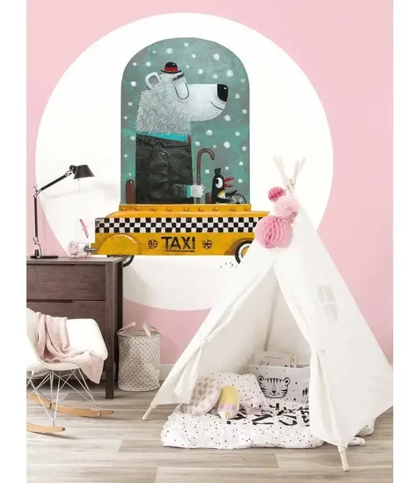 KEK Kids Behangcirkel Bear Cab CK-038