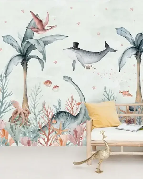 Creative Lab Flying Whale (Mural)