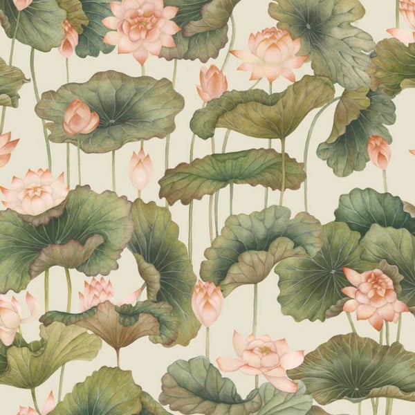 Cole & Son Shinrin Yoku Lily Lotus 126/9032