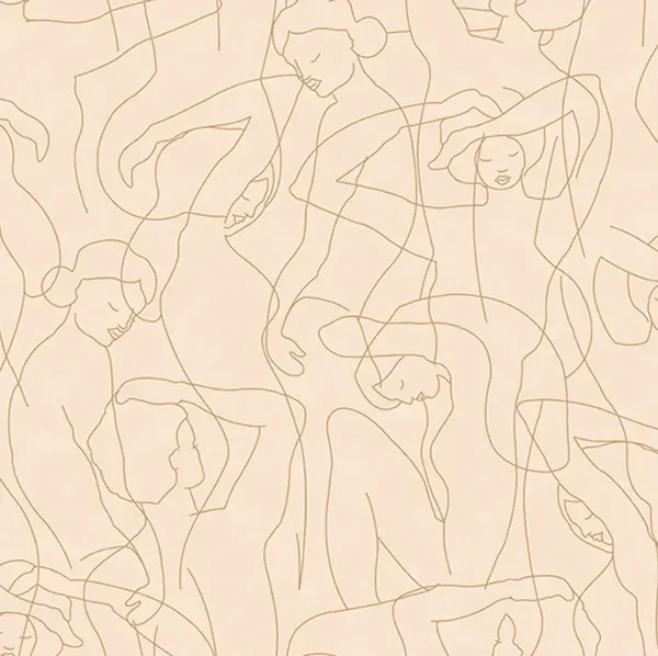 HookedonWalls Silhouette Model Lines 34842
