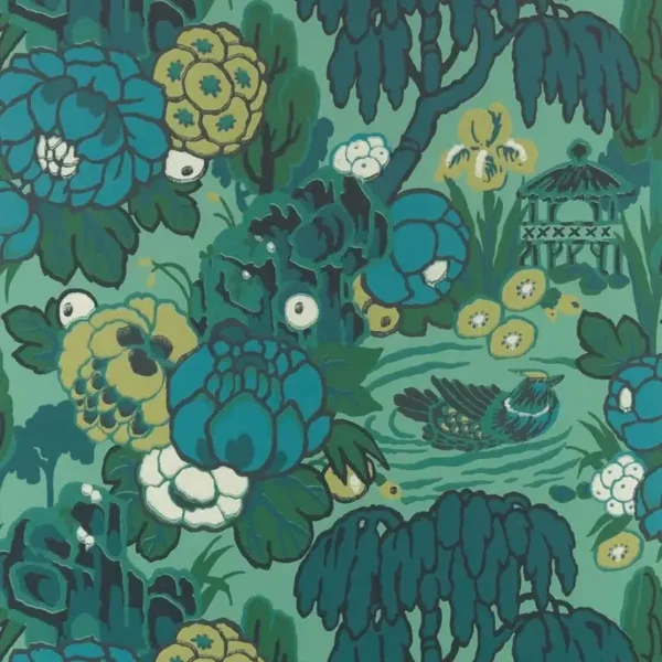 HookedonWalls Young Traditionals Mandarin Garden 27808