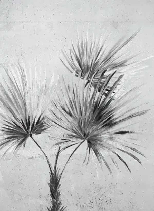 Eijffinger Terra 391567 Palm Greyscale