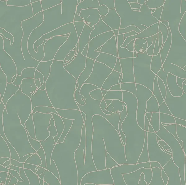 HookedonWalls Silhouette Model Lines 34841