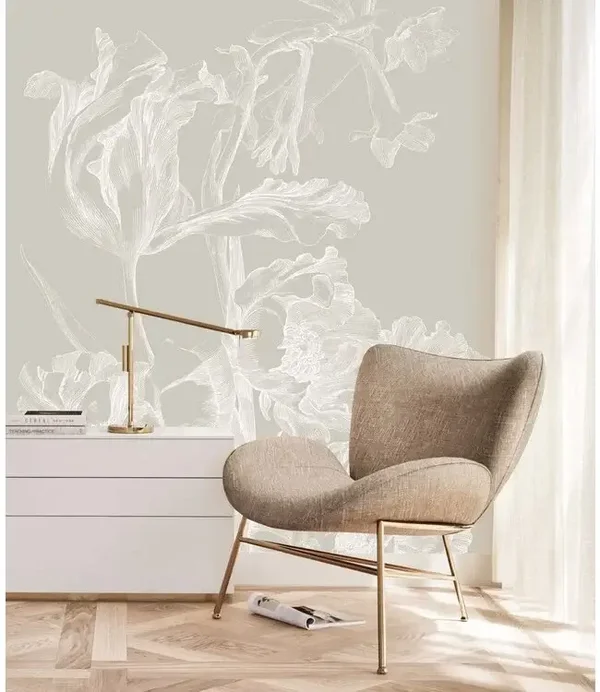 KEK Book V Engraved Flowers