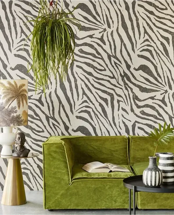 Eijffinger SKIN Zebra Black & White 300601