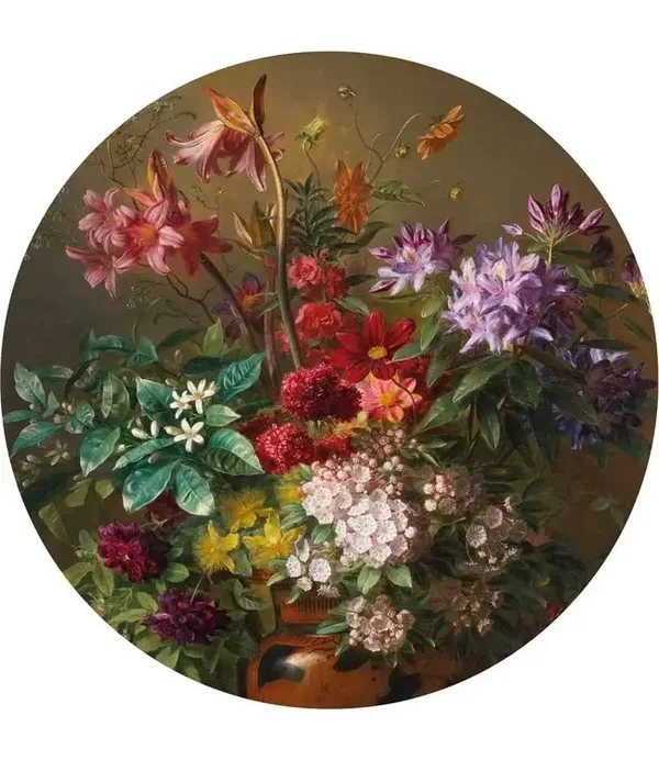 KEK Book l Behangcirkel Golden Age Flowers