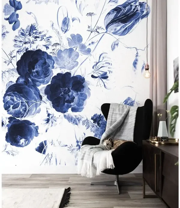 KEK Book l Royal Blue Flowers