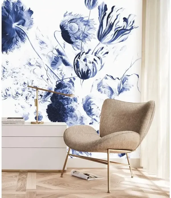 KEK Book l Royal Blue Flowers