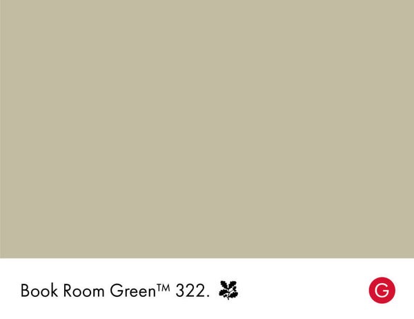 Little Greene Book Room Green 322 (Intelligent Gloss)